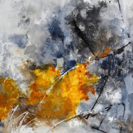 Cuadro abstracto del artista KONRAD. Pintura en acrílico en 130x97cm y 150x100cm. Pintura arte