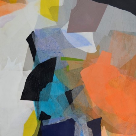 Cuadro abstracto de GUIRAO. Pintura en acrilico en 150x100 cm y 130x97 cm. Pintura arte