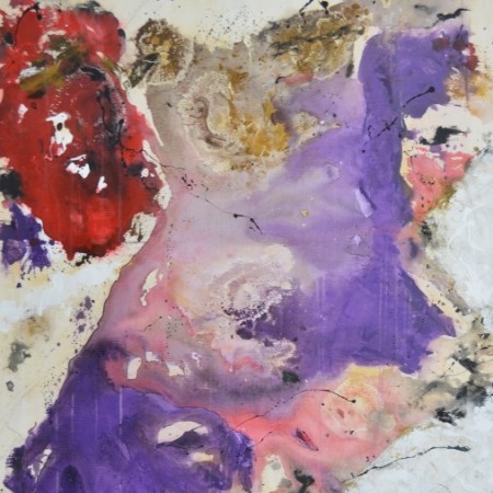 Cuadro abstracto del artista MARZAL. Pintura en acrílico en 150x100cm y 130x97cm. Pintura arte